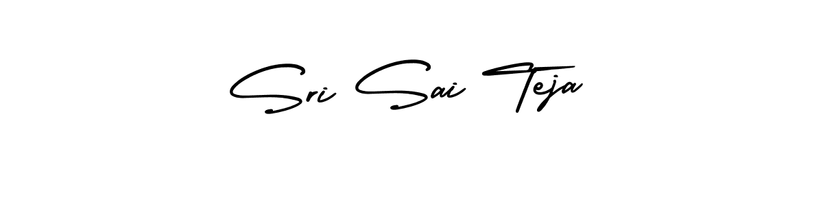 Make a beautiful signature design for name Sri Sai Teja. With this signature (AmerikaSignatureDemo-Regular) style, you can create a handwritten signature for free. Sri Sai Teja signature style 3 images and pictures png