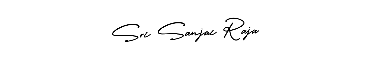 How to Draw Sri Sanjai Raja signature style? AmerikaSignatureDemo-Regular is a latest design signature styles for name Sri Sanjai Raja. Sri Sanjai Raja signature style 3 images and pictures png