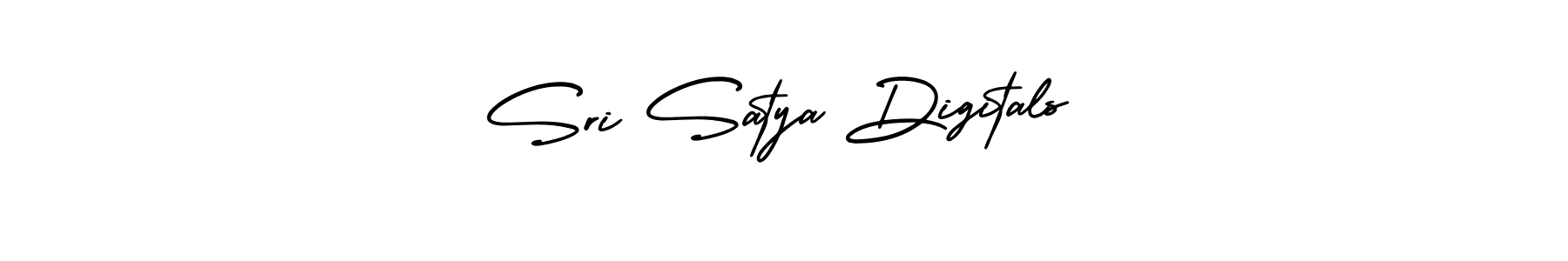 The best way (AmerikaSignatureDemo-Regular) to make a short signature is to pick only two or three words in your name. The name Sri Satya Digitals include a total of six letters. For converting this name. Sri Satya Digitals signature style 3 images and pictures png