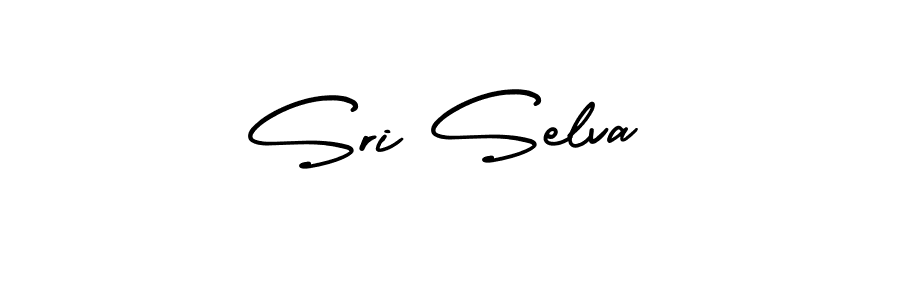 Create a beautiful signature design for name Sri Selva. With this signature (AmerikaSignatureDemo-Regular) fonts, you can make a handwritten signature for free. Sri Selva signature style 3 images and pictures png