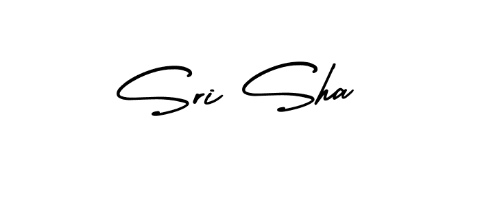 How to make Sri Sha signature? AmerikaSignatureDemo-Regular is a professional autograph style. Create handwritten signature for Sri Sha name. Sri Sha signature style 3 images and pictures png