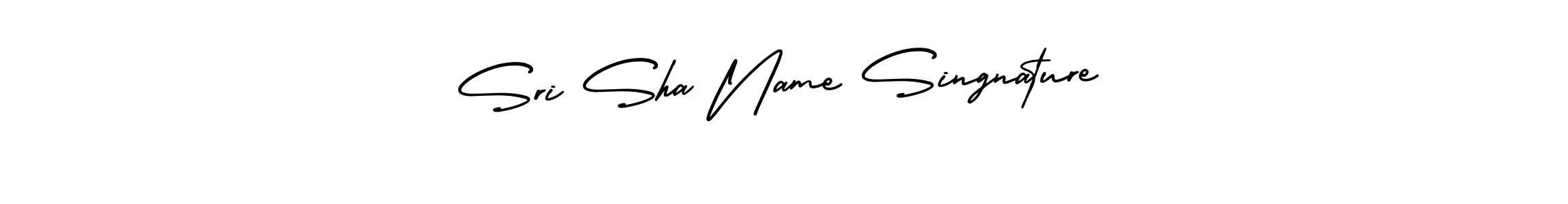 Also we have Sri Sha Name Singnature name is the best signature style. Create professional handwritten signature collection using AmerikaSignatureDemo-Regular autograph style. Sri Sha Name Singnature signature style 3 images and pictures png
