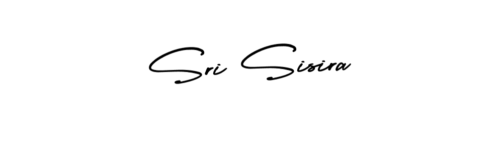 Design your own signature with our free online signature maker. With this signature software, you can create a handwritten (AmerikaSignatureDemo-Regular) signature for name Sri Sisira. Sri Sisira signature style 3 images and pictures png