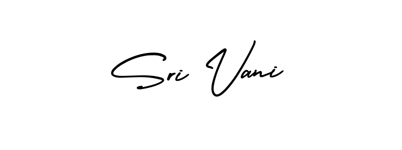 AmerikaSignatureDemo-Regular is a professional signature style that is perfect for those who want to add a touch of class to their signature. It is also a great choice for those who want to make their signature more unique. Get Sri Vani name to fancy signature for free. Sri Vani signature style 3 images and pictures png