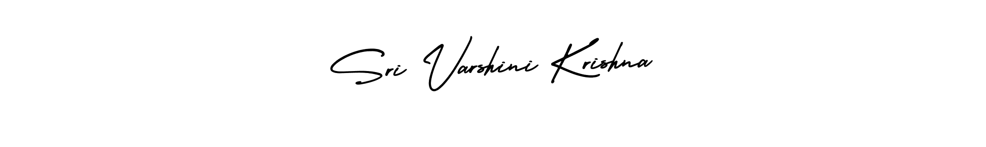 Create a beautiful signature design for name Sri Varshini Krishna. With this signature (AmerikaSignatureDemo-Regular) fonts, you can make a handwritten signature for free. Sri Varshini Krishna signature style 3 images and pictures png