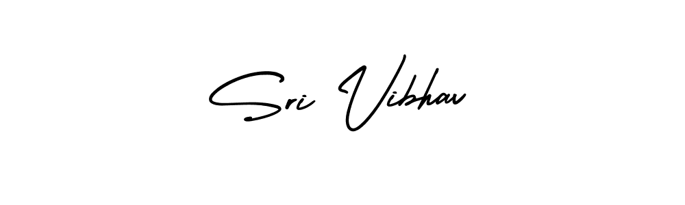 How to make Sri Vibhav name signature. Use AmerikaSignatureDemo-Regular style for creating short signs online. This is the latest handwritten sign. Sri Vibhav signature style 3 images and pictures png