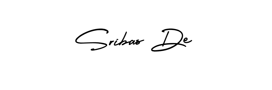 Create a beautiful signature design for name Sribas De. With this signature (AmerikaSignatureDemo-Regular) fonts, you can make a handwritten signature for free. Sribas De signature style 3 images and pictures png