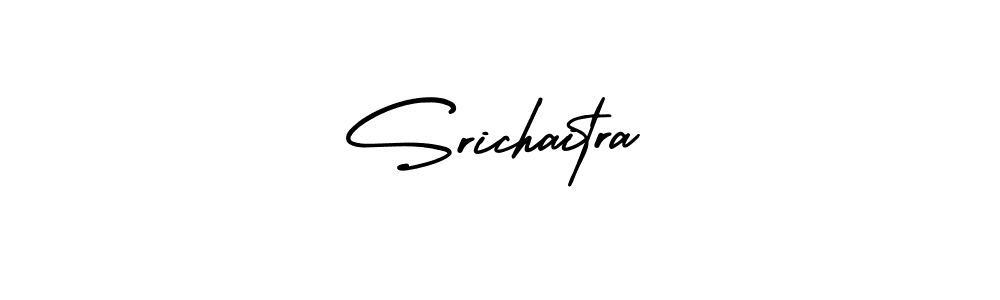 It looks lik you need a new signature style for name Srichaitra. Design unique handwritten (AmerikaSignatureDemo-Regular) signature with our free signature maker in just a few clicks. Srichaitra signature style 3 images and pictures png