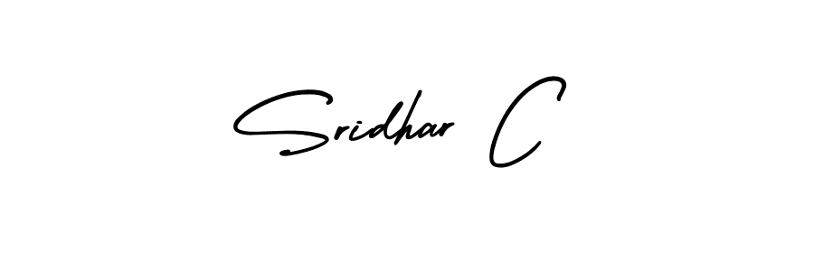 Make a beautiful signature design for name Sridhar C. Use this online signature maker to create a handwritten signature for free. Sridhar C signature style 3 images and pictures png