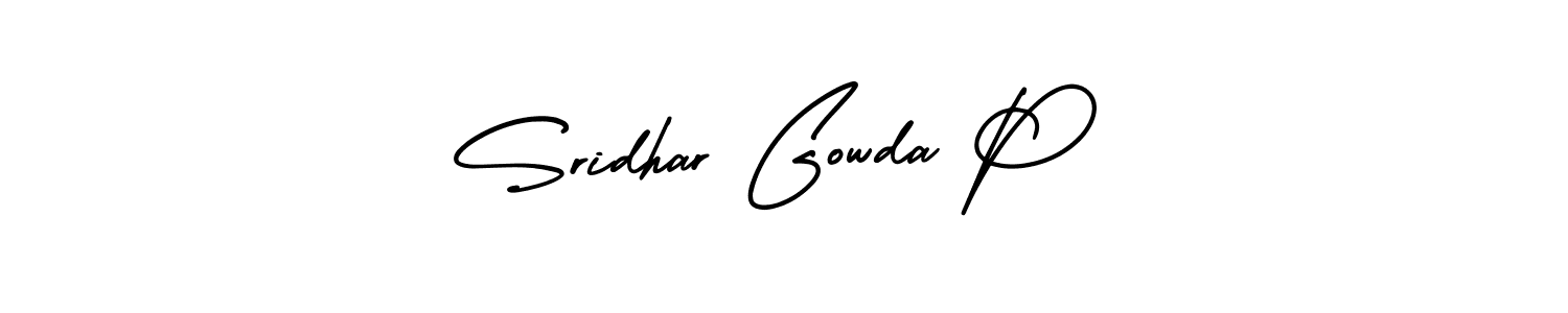 Check out images of Autograph of Sridhar Gowda P name. Actor Sridhar Gowda P Signature Style. AmerikaSignatureDemo-Regular is a professional sign style online. Sridhar Gowda P signature style 3 images and pictures png