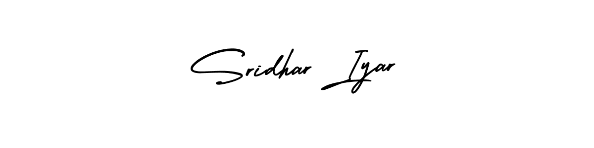 AmerikaSignatureDemo-Regular is a professional signature style that is perfect for those who want to add a touch of class to their signature. It is also a great choice for those who want to make their signature more unique. Get Sridhar Iyar name to fancy signature for free. Sridhar Iyar signature style 3 images and pictures png