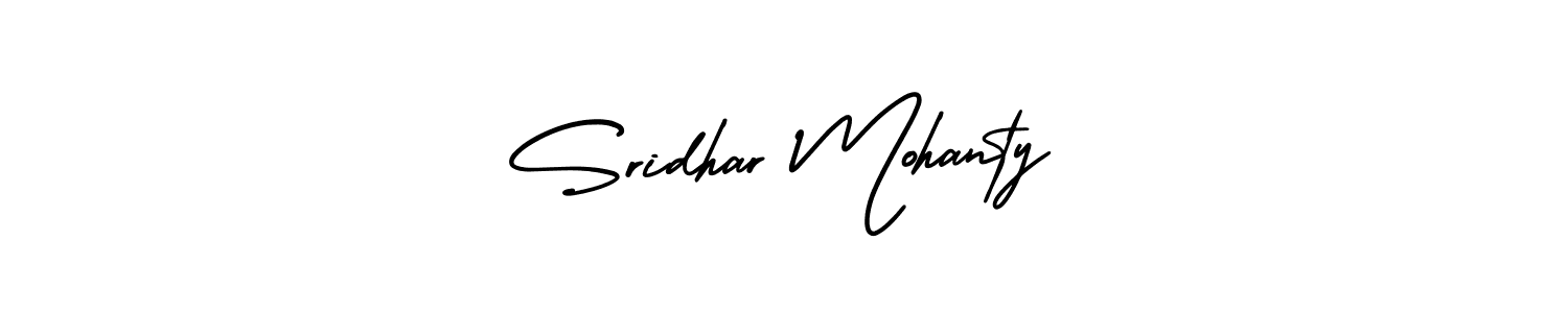 Design your own signature with our free online signature maker. With this signature software, you can create a handwritten (AmerikaSignatureDemo-Regular) signature for name Sridhar Mohanty. Sridhar Mohanty signature style 3 images and pictures png