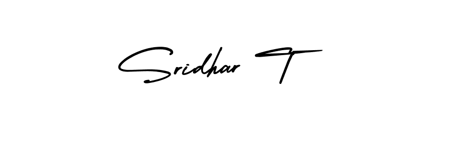 Also we have Sridhar T name is the best signature style. Create professional handwritten signature collection using AmerikaSignatureDemo-Regular autograph style. Sridhar T signature style 3 images and pictures png