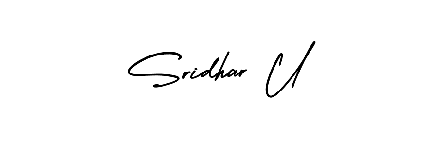 Best and Professional Signature Style for Sridhar U. AmerikaSignatureDemo-Regular Best Signature Style Collection. Sridhar U signature style 3 images and pictures png