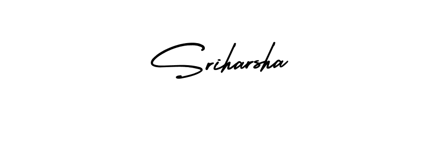 How to Draw Sriharsha signature style? AmerikaSignatureDemo-Regular is a latest design signature styles for name Sriharsha. Sriharsha signature style 3 images and pictures png