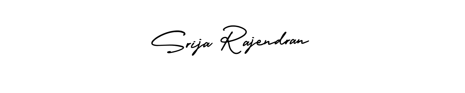 Design your own signature with our free online signature maker. With this signature software, you can create a handwritten (AmerikaSignatureDemo-Regular) signature for name Srija Rajendran. Srija Rajendran signature style 3 images and pictures png