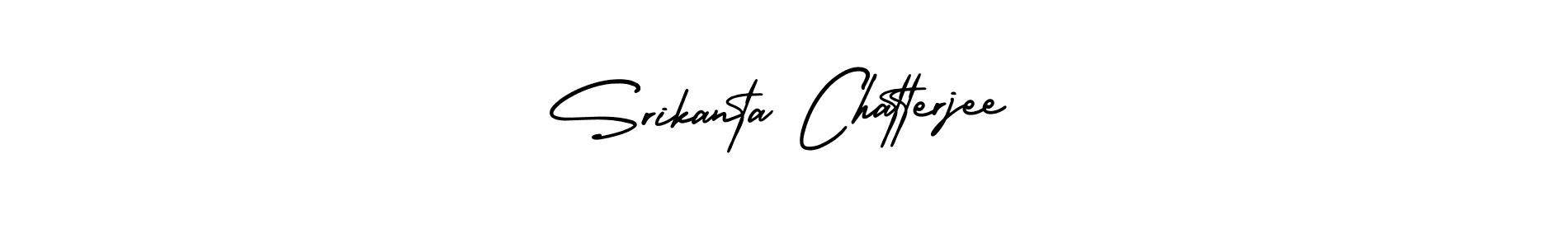 How to Draw Srikanta Chatterjee signature style? AmerikaSignatureDemo-Regular is a latest design signature styles for name Srikanta Chatterjee. Srikanta Chatterjee signature style 3 images and pictures png