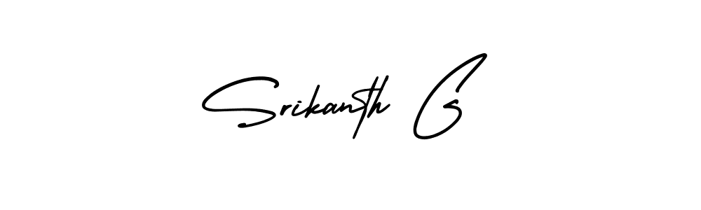 Best and Professional Signature Style for Srikanth G. AmerikaSignatureDemo-Regular Best Signature Style Collection. Srikanth G signature style 3 images and pictures png