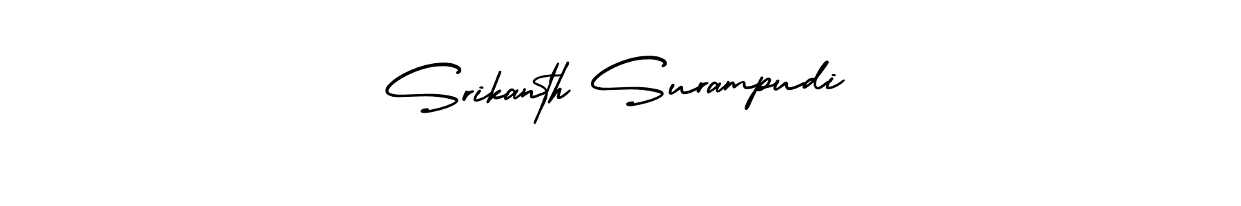 Similarly AmerikaSignatureDemo-Regular is the best handwritten signature design. Signature creator online .You can use it as an online autograph creator for name Srikanth Surampudi. Srikanth Surampudi signature style 3 images and pictures png