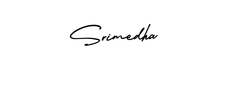 Similarly AmerikaSignatureDemo-Regular is the best handwritten signature design. Signature creator online .You can use it as an online autograph creator for name Srimedha. Srimedha signature style 3 images and pictures png