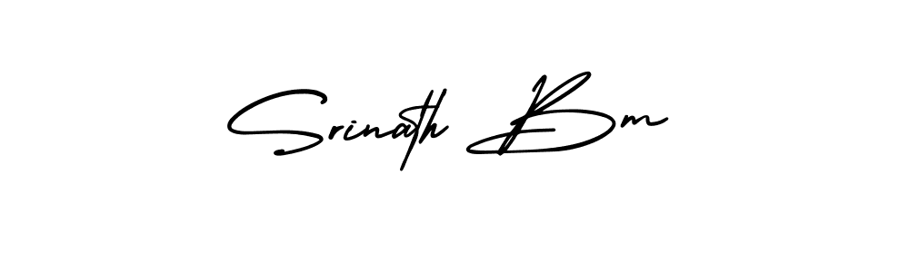Once you've used our free online signature maker to create your best signature AmerikaSignatureDemo-Regular style, it's time to enjoy all of the benefits that Srinath Bm name signing documents. Srinath Bm signature style 3 images and pictures png