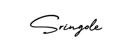Create your official email sign-off with Sringole name in AmerikaSignatureDemo-Regular style. Crisp, clean, and perfectly legible across all screens. Sringole signature style 3 images and pictures png
