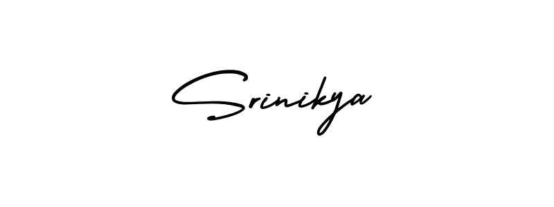 Similarly AmerikaSignatureDemo-Regular is the best handwritten signature design. Signature creator online .You can use it as an online autograph creator for name Srinikya. Srinikya signature style 3 images and pictures png