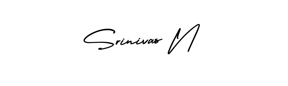 Also we have Srinivas N name is the best signature style. Create professional handwritten signature collection using AmerikaSignatureDemo-Regular autograph style. Srinivas N signature style 3 images and pictures png