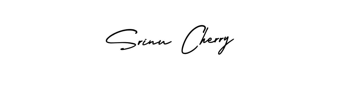 Design your own signature with our free online signature maker. With this signature software, you can create a handwritten (AmerikaSignatureDemo-Regular) signature for name Srinu Cherry. Srinu Cherry signature style 3 images and pictures png