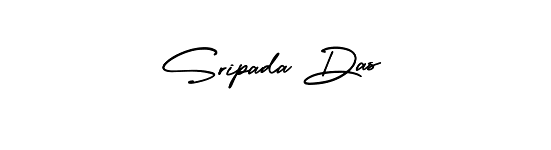 Sripada Das stylish signature style. Best Handwritten Sign (AmerikaSignatureDemo-Regular) for my name. Handwritten Signature Collection Ideas for my name Sripada Das. Sripada Das signature style 3 images and pictures png