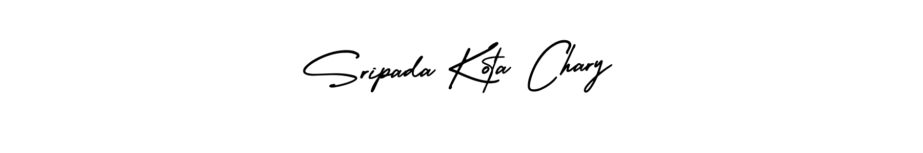 Make a beautiful signature design for name Sripada Kota Chary. With this signature (AmerikaSignatureDemo-Regular) style, you can create a handwritten signature for free. Sripada Kota Chary signature style 3 images and pictures png