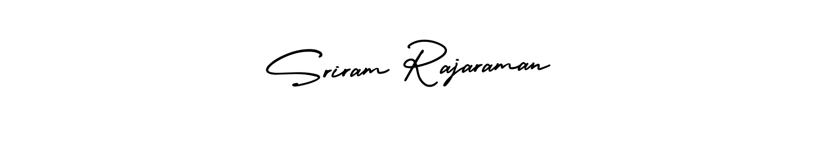 AmerikaSignatureDemo-Regular is a professional signature style that is perfect for those who want to add a touch of class to their signature. It is also a great choice for those who want to make their signature more unique. Get Sriram Rajaraman name to fancy signature for free. Sriram Rajaraman signature style 3 images and pictures png