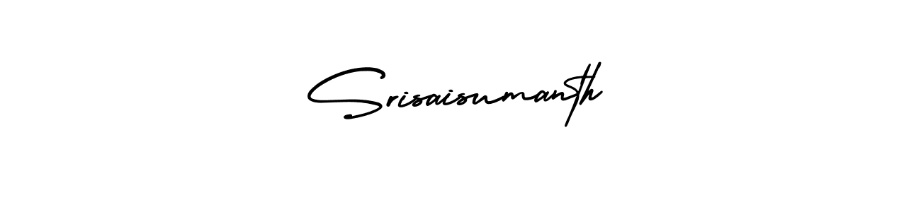 Srisaisumanth stylish signature style. Best Handwritten Sign (AmerikaSignatureDemo-Regular) for my name. Handwritten Signature Collection Ideas for my name Srisaisumanth. Srisaisumanth signature style 3 images and pictures png