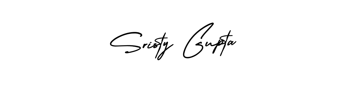 Best and Professional Signature Style for Sristy Gupta. AmerikaSignatureDemo-Regular Best Signature Style Collection. Sristy Gupta signature style 3 images and pictures png