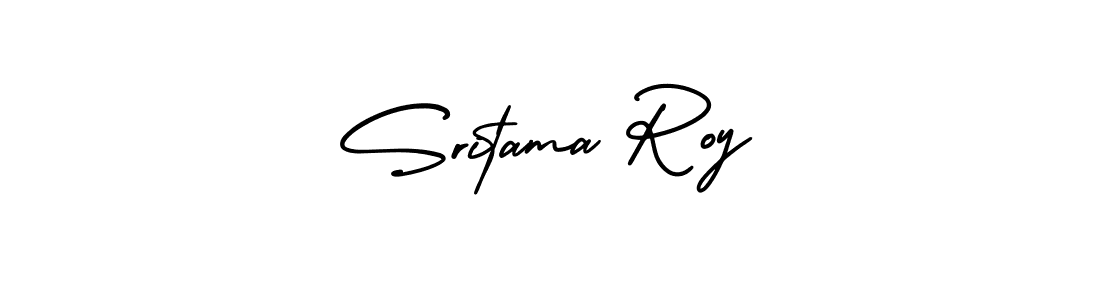 How to make Sritama Roy signature? AmerikaSignatureDemo-Regular is a professional autograph style. Create handwritten signature for Sritama Roy name. Sritama Roy signature style 3 images and pictures png
