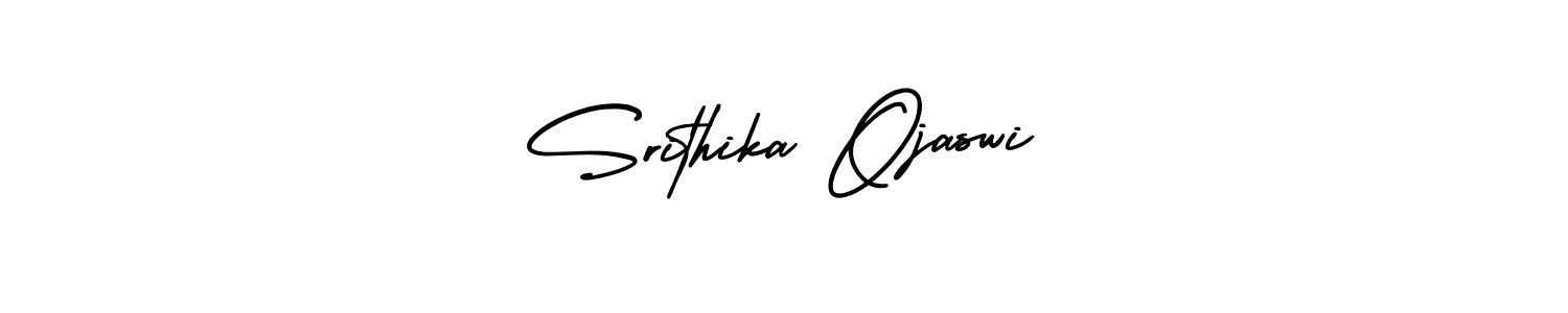 Make a beautiful signature design for name Srithika Ojaswi. Use this online signature maker to create a handwritten signature for free. Srithika Ojaswi signature style 3 images and pictures png
