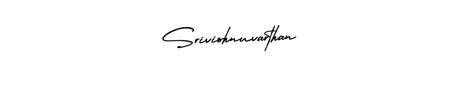 AmerikaSignatureDemo-Regular is a professional signature style that is perfect for those who want to add a touch of class to their signature. It is also a great choice for those who want to make their signature more unique. Get Srivishnuvarthan name to fancy signature for free. Srivishnuvarthan signature style 3 images and pictures png