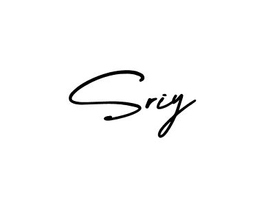 How to make Sriy name signature. Use AmerikaSignatureDemo-Regular style for creating short signs online. This is the latest handwritten sign. Sriy signature style 3 images and pictures png