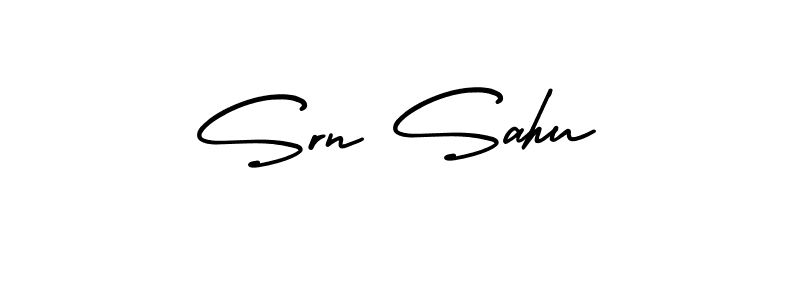 How to make Srn Sahu signature? AmerikaSignatureDemo-Regular is a professional autograph style. Create handwritten signature for Srn Sahu name. Srn Sahu signature style 3 images and pictures png