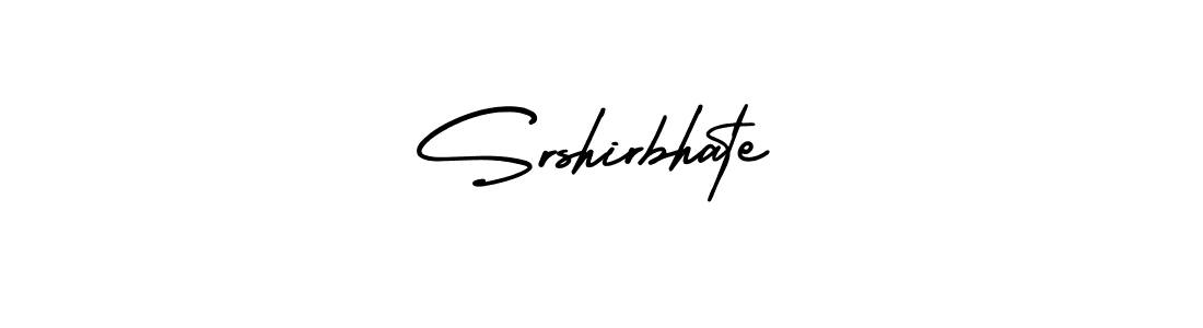 Best and Professional Signature Style for Srshirbhate. AmerikaSignatureDemo-Regular Best Signature Style Collection. Srshirbhate signature style 3 images and pictures png