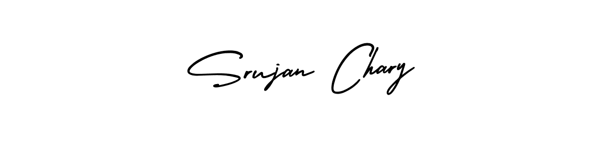 Design your own signature with our free online signature maker. With this signature software, you can create a handwritten (AmerikaSignatureDemo-Regular) signature for name Srujan Chary. Srujan Chary signature style 3 images and pictures png