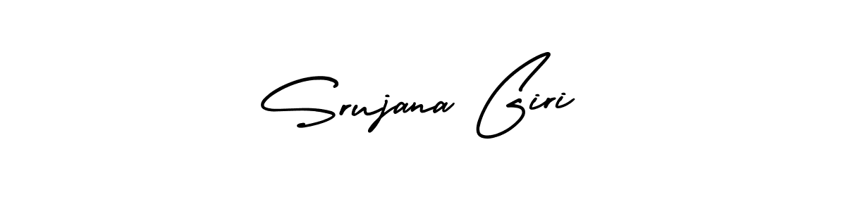 It looks lik you need a new signature style for name Srujana Giri. Design unique handwritten (AmerikaSignatureDemo-Regular) signature with our free signature maker in just a few clicks. Srujana Giri signature style 3 images and pictures png