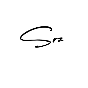 if you are searching for the best signature style for your name Srz. so please give up your signature search. here we have designed multiple signature styles  using AmerikaSignatureDemo-Regular. Srz signature style 3 images and pictures png