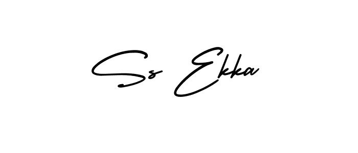 Similarly AmerikaSignatureDemo-Regular is the best handwritten signature design. Signature creator online .You can use it as an online autograph creator for name Ss Ekka. Ss Ekka signature style 3 images and pictures png