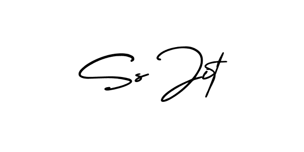 How to make Ss Jit signature? AmerikaSignatureDemo-Regular is a professional autograph style. Create handwritten signature for Ss Jit name. Ss Jit signature style 3 images and pictures png