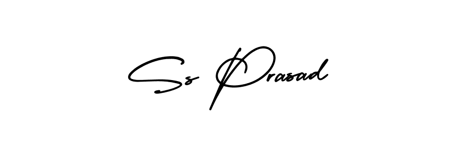 Also we have Ss Prasad name is the best signature style. Create professional handwritten signature collection using AmerikaSignatureDemo-Regular autograph style. Ss Prasad signature style 3 images and pictures png