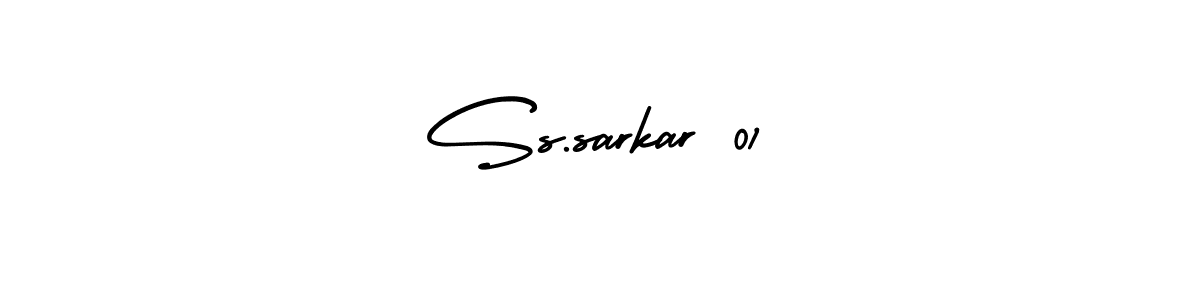 The best way (AmerikaSignatureDemo-Regular) to make a short signature is to pick only two or three words in your name. The name Ss.sarkar 01 include a total of six letters. For converting this name. Ss.sarkar 01 signature style 3 images and pictures png