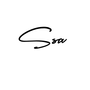 Ssa stylish signature style. Best Handwritten Sign (AmerikaSignatureDemo-Regular) for my name. Handwritten Signature Collection Ideas for my name Ssa. Ssa signature style 3 images and pictures png