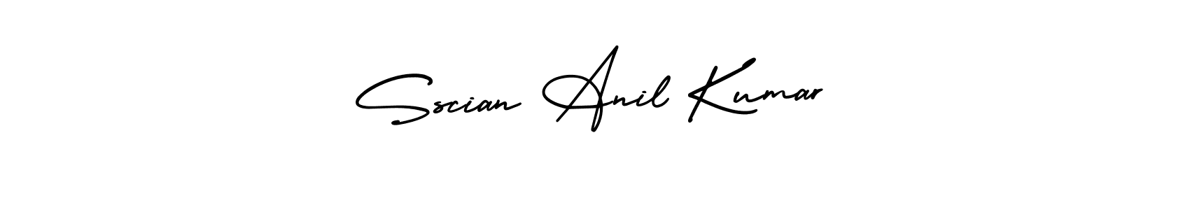 Also You can easily find your signature by using the search form. We will create Sscian Anil Kumar name handwritten signature images for you free of cost using AmerikaSignatureDemo-Regular sign style. Sscian Anil Kumar signature style 3 images and pictures png