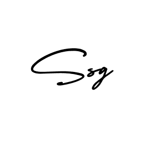 Use a signature maker to create a handwritten signature online. With this signature software, you can design (AmerikaSignatureDemo-Regular) your own signature for name Ssg. Ssg signature style 3 images and pictures png